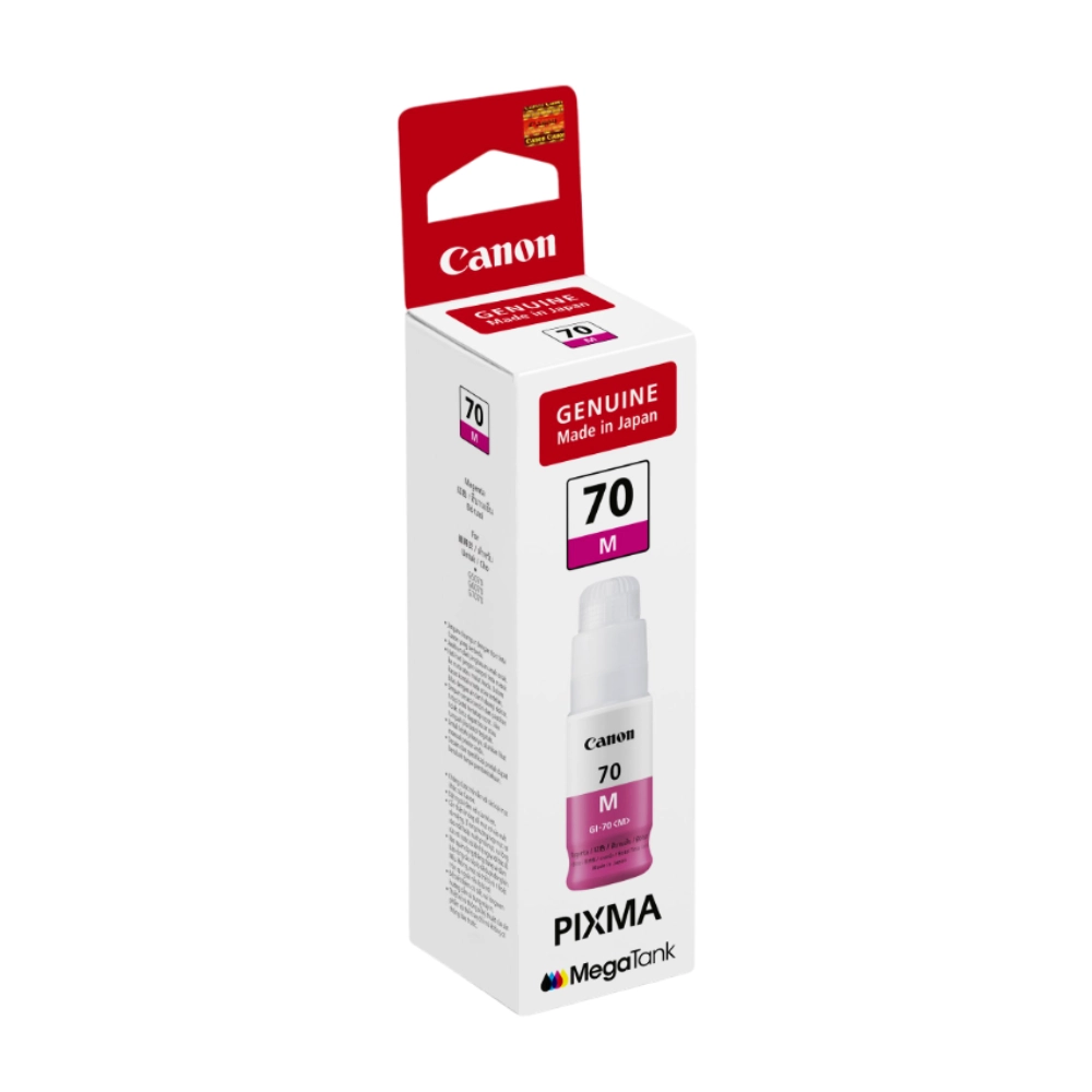 Canon 70 Magenta Inkjet Ink Bottle 70ml view 3